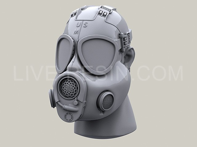LRE35263 Противогаз M17 US. Вьетнамская война — война в Персидском заливе — современный период.