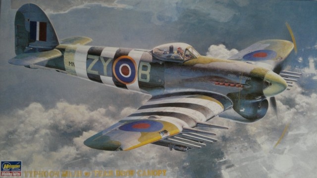 09060 Самолет Typhoon MK.IB Tear DP Hasegawa