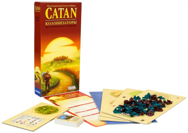 915111HW Колонизаторы Catan : Расширение для 5-6 игроков (3-е рус. изд.)