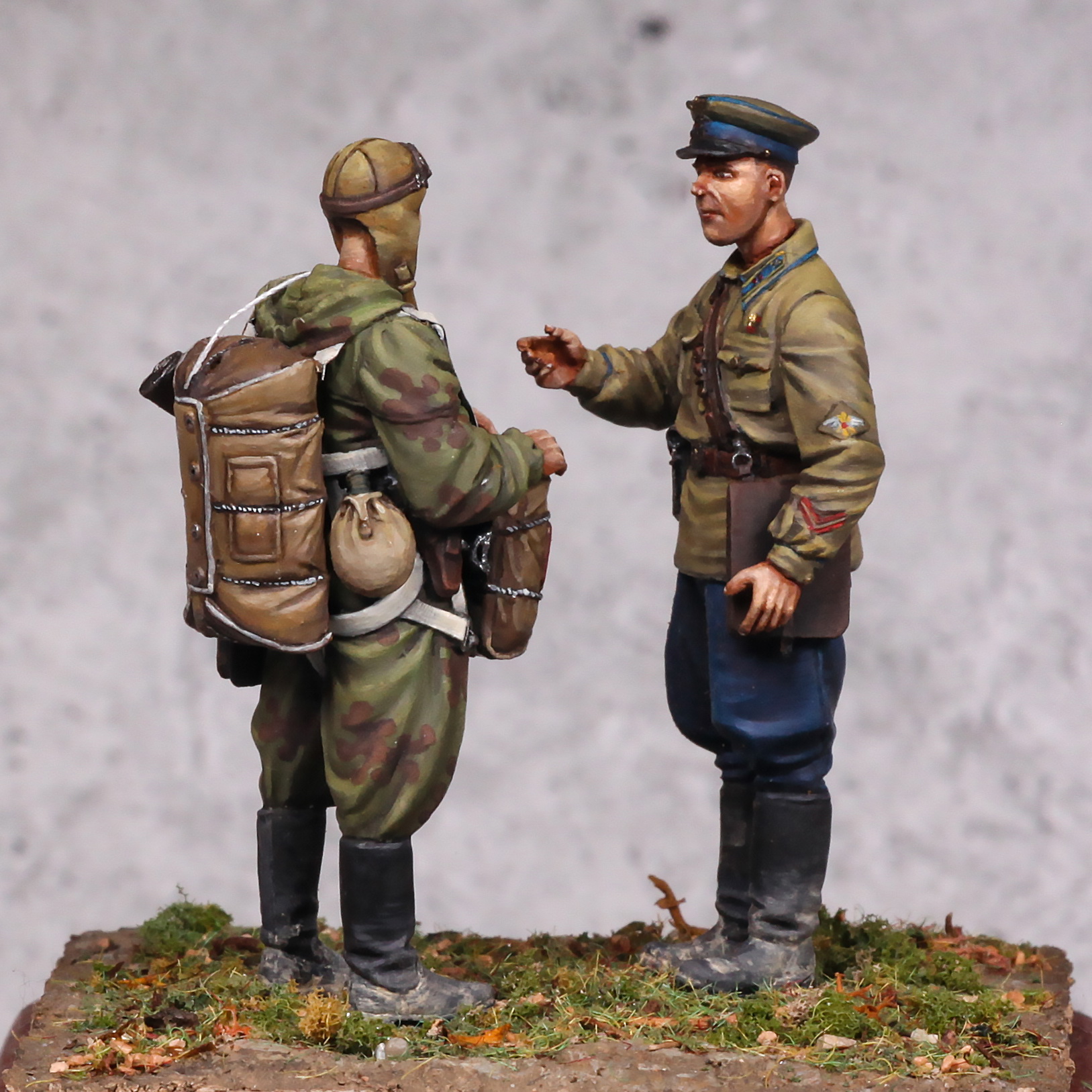 3102SOGA Командиры ВДВ РККА.1941г. SOGA Miniatures