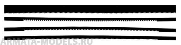 EX20570 Комплект из 4 пилок