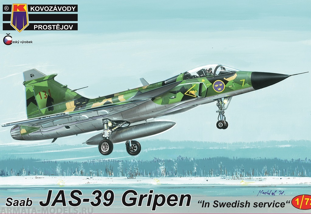 KPM0162 JAS-39 Gripen In Swedish service KP Models