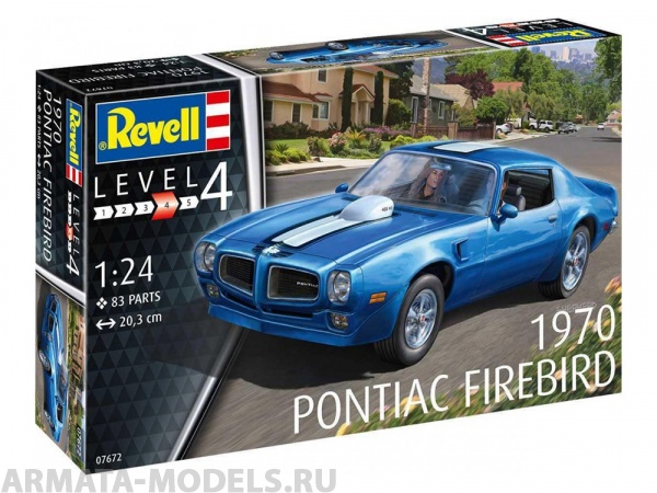 Набор Автомобиль 1970 Pontiac Firebird Revell