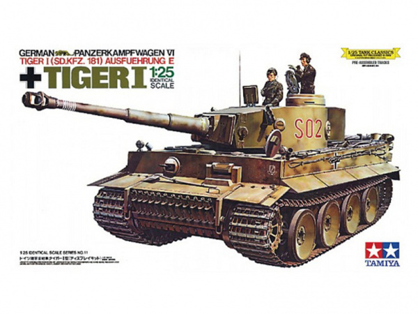 30611T  Немецкий танк Tiger I Tamiya