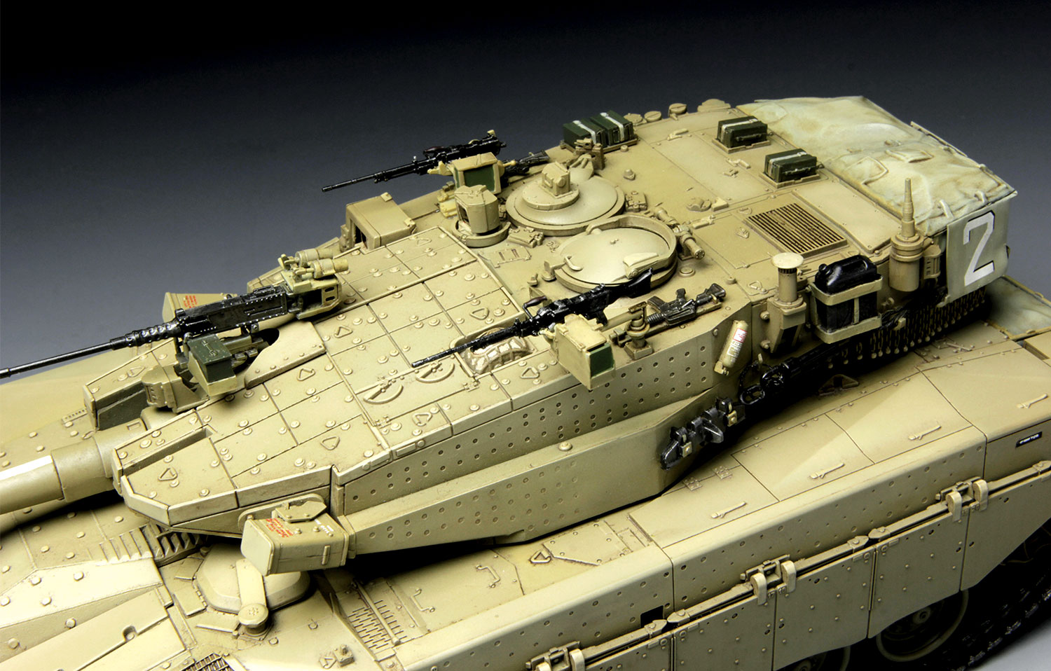 TS-005 Merkava Mk.3 BAZ w/Nochri Dalet Mine Roller S Meng