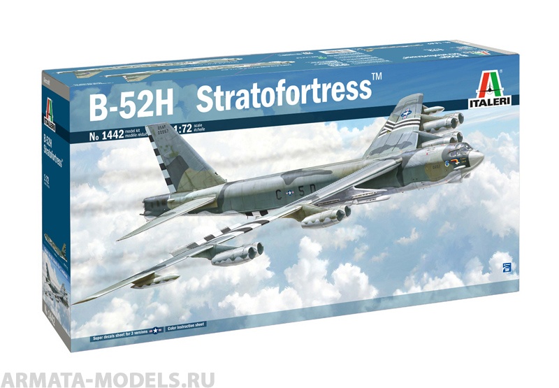 1442ИТ Самолет B-52H Stratofortress Italeri