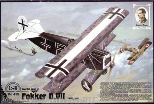 Rod418 Самолёт FOKKER D.VII Roden