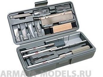 4025J Набор ножей с цанговым зажимом, 30 предметов