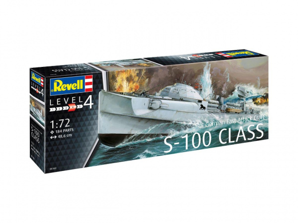 05162RE Немецкий корабль  Fast Attack Craft S-100 Revell