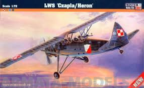 B-15 Самолет-разведчик LWS Czapla/Heron MISTERCRAFT