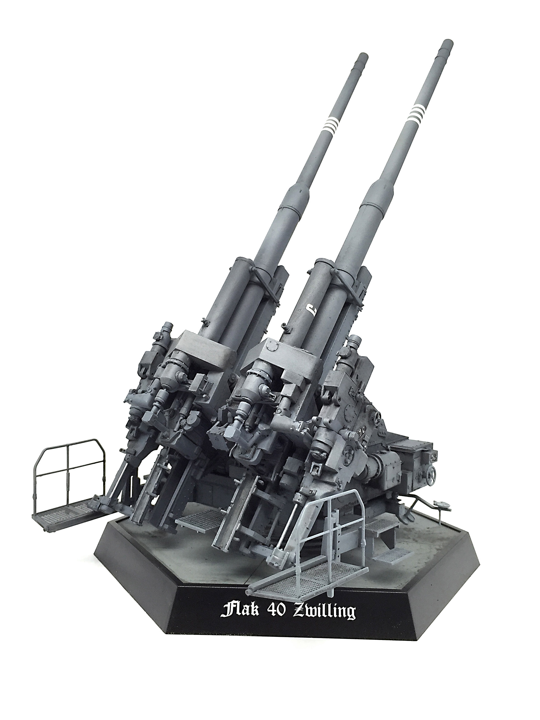 2023Т   Немецкая пушка 12.8 cm FlaK 40 Zwilling Takom