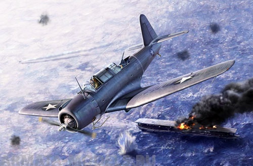 12324 Самолет  SB2U-3 Vindicator Battle of Midway Academy