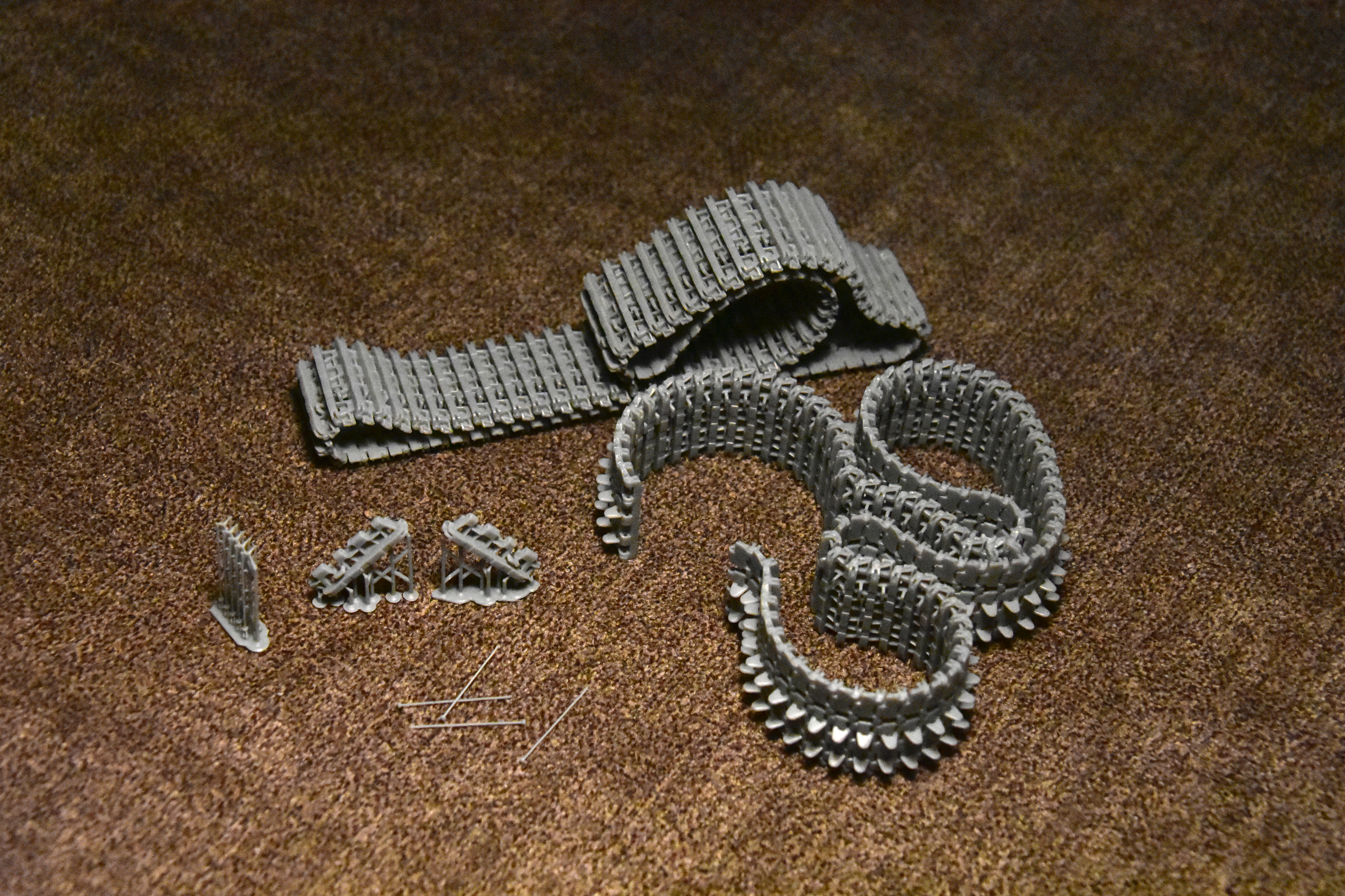 AM35699 Наборные рабочие траки Тигр 1, 3D печать премиум качества