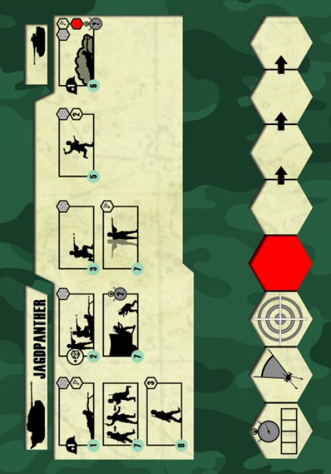 6183 Немецкий тяжелый истребитель танков SD.KFZ.173 Ягдпантера Звезда