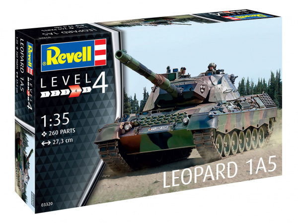 03320RE Танк ФРГ Леопард 1A5 Revell
