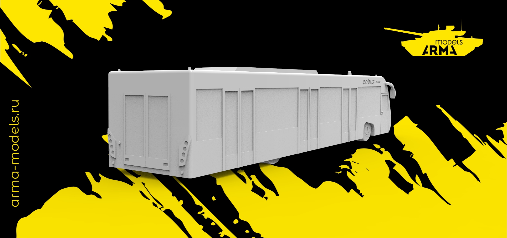 AM14418 Модель автобуса COBUS 3000