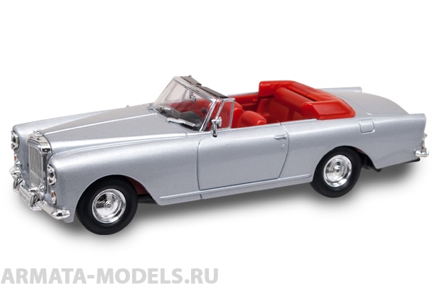 43214SLT 1954 Бентли S2 Continental DHC 1961 Серия Премиум (серебряный) Lucky Toys
