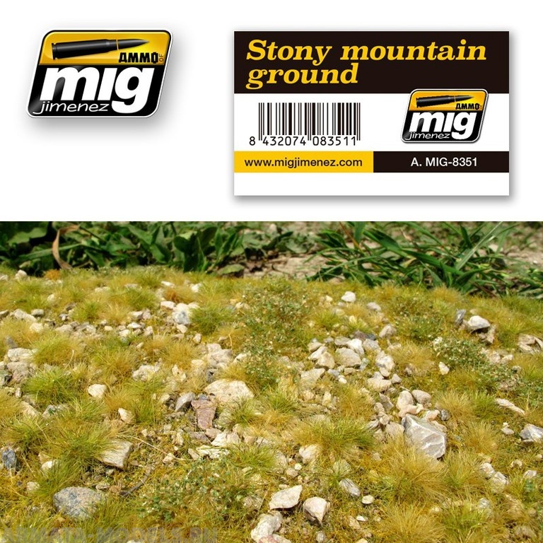 AMIG8351 Ammo Mig STONY MOUNTAIN GROUND (камениста горная земля)