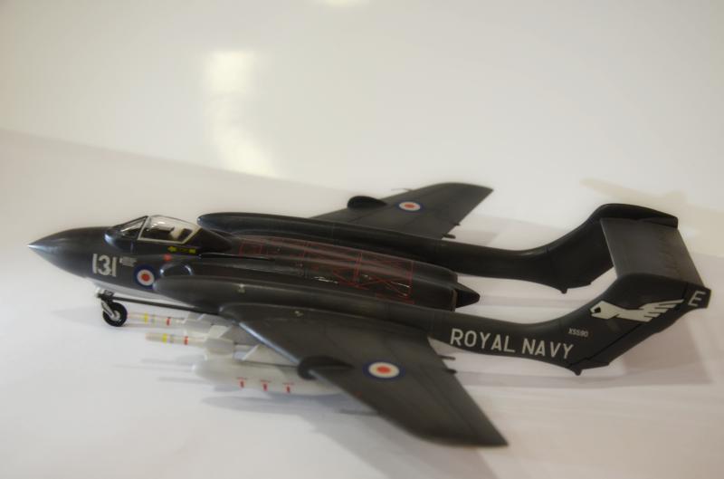 72031 Всепогодный английский палубный истребитель «Си Виксен» FAW.2 ARK model