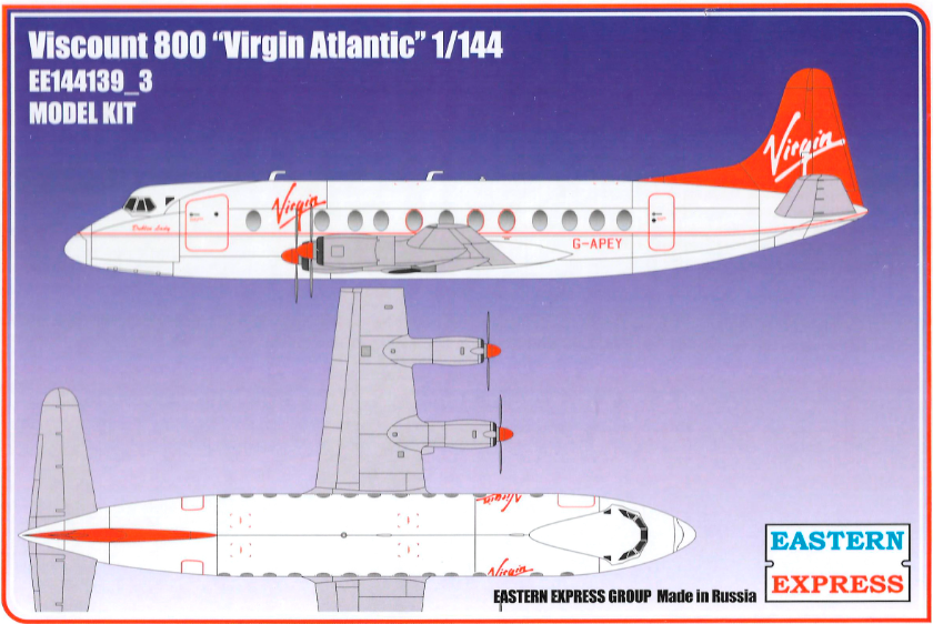 ЕЕ144139_3  Viscount 800 Virgin Восточный экспресс