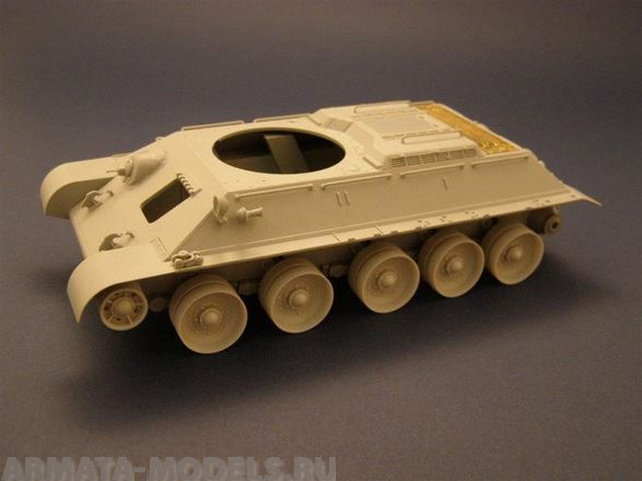 RE35-056 Дополнение для моделей Burn out Wheels for T-34 Tank (model 1940-41)