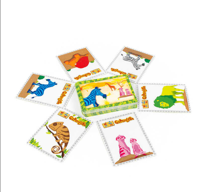 PG11003EUR Игра настольная Серенгети. Цветное сафари