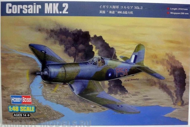 80395 Самолет Corsair MK.2 Hobby Boss