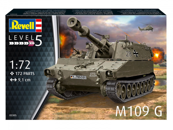 03305 Самоходная гаубица M109 G Revell