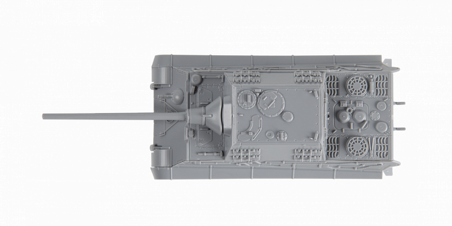 6206 Немецкий тяжелый истребитель танков Ягдтигр Звезда