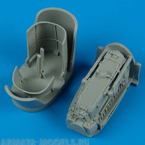 QB48204  1/48 Bf 110C/E Starboard engine (EDU)