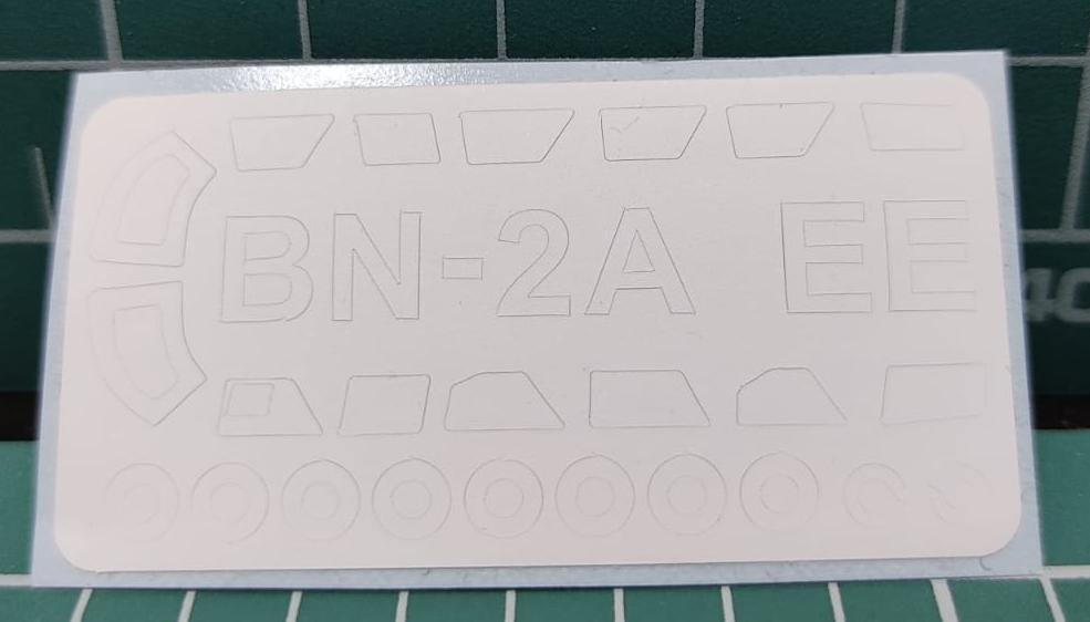 14611KV Окрасочная маска Britten-Norman BN-2A Mk III Trislander (EASTERN EXPRESS #14491) + маски на диски и колеса