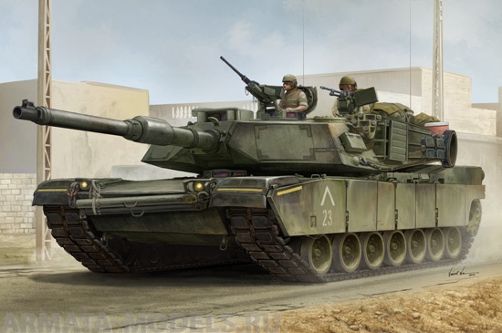 00926P Американский танк М1А1 AIM Trumpeter