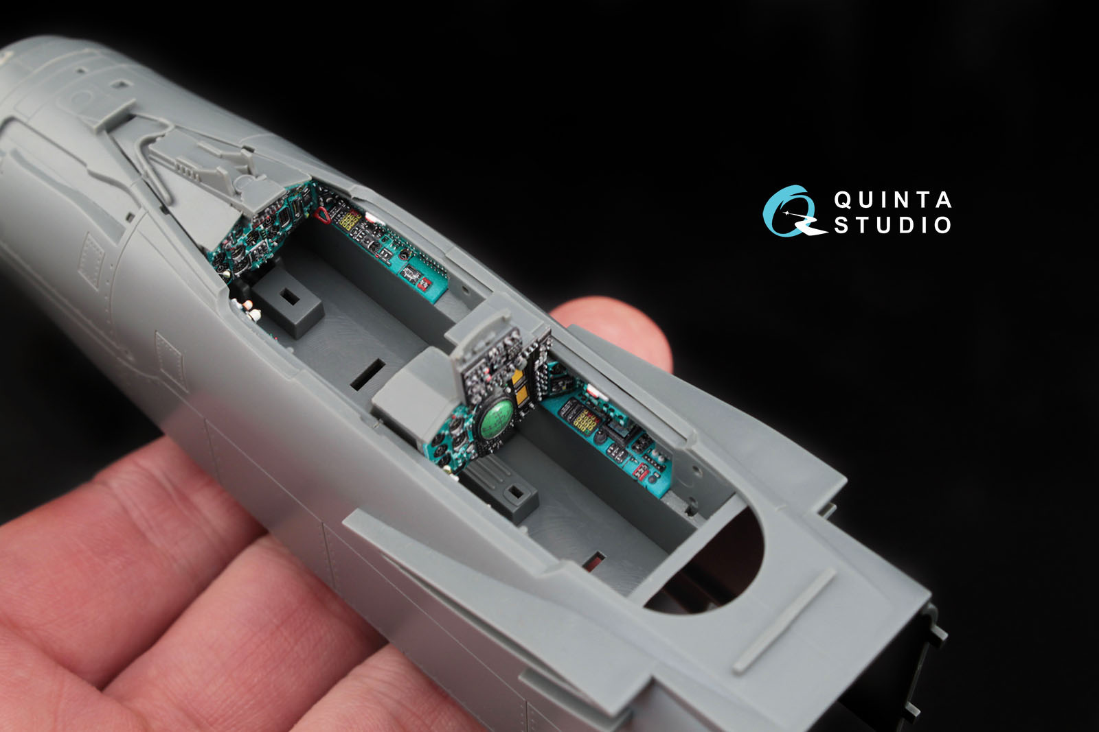 QD48027 1:48 3D Декаль интерьера кабины  МиГ-31Б (для модели AMK)