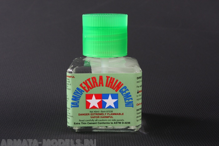 87038T Супер жидкий клей с тонкой кисточкой 40мл