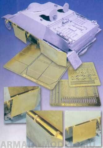 LE35047 Фототравление для Skirt Armour for Jagdpanzer IV L/48, L/70 for DML