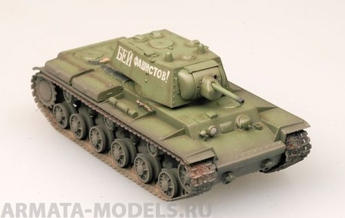36276EM Танк КВ-1 1941 г. зеленый камуфляж Easy Model