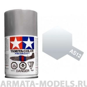 86512T AS-12 Bare-Metal Silver полуматовая спрей 100гр