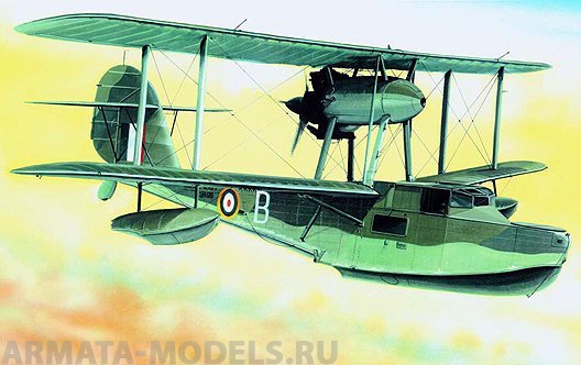 0815SM Самолёт  Supermarine Walrus (1:48) Smer