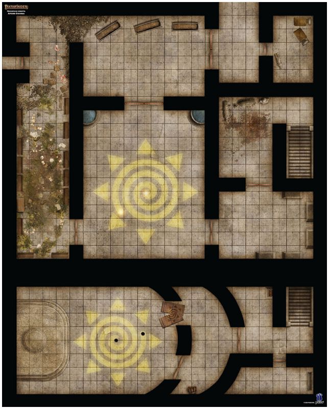 915642HW Pathfinder НРИ Вторая редакция: Ползучая смерть: игровое поле