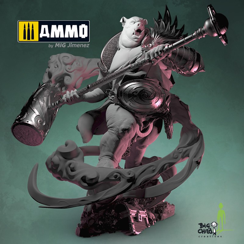 BCLJS700010 Миниатюра Zhu Bajie the Field Marshall BIG CHILD