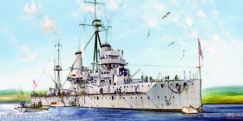 05329 Корабль  HMS Dreadnought 1915 Trumpeter