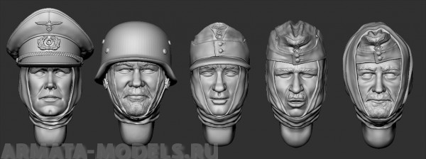 ARM356077 Немецкие солдаты ВОВ (зима) ,№2 ARMOR35