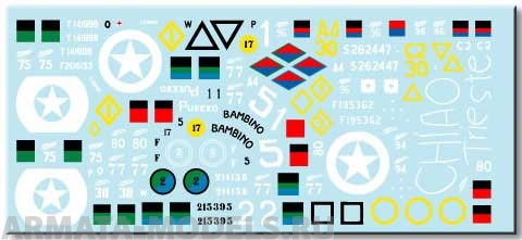 35106BIS Декаль New Zealand Armour in Italy.