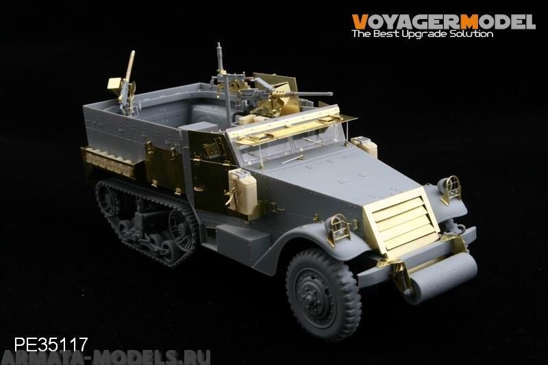 PE35117 Набор фототравления 1/35 WWII M2 half track (For DRAGON6329)