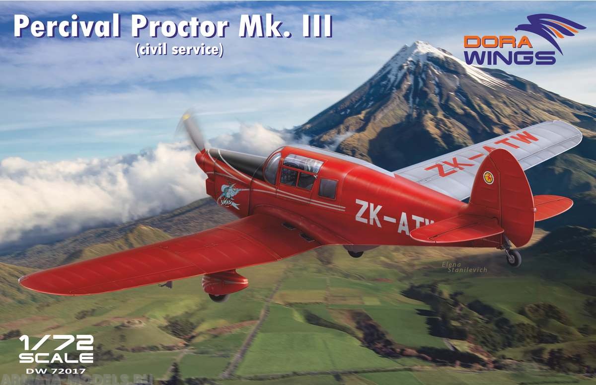 DW72017 Percival Proctor MK.III (гражданская служба) Dora Wings