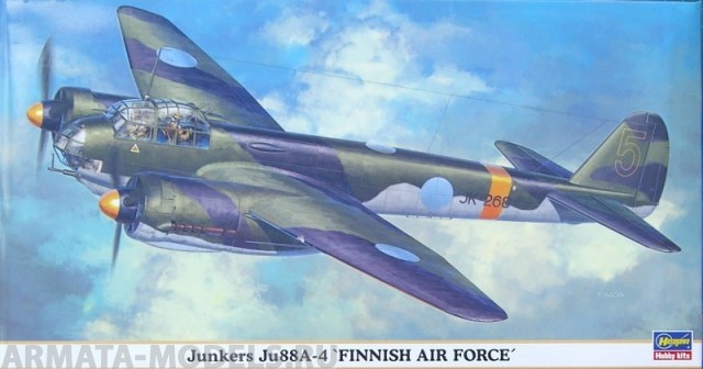 00939 Самолет Ju-88A-4 Hasegawa