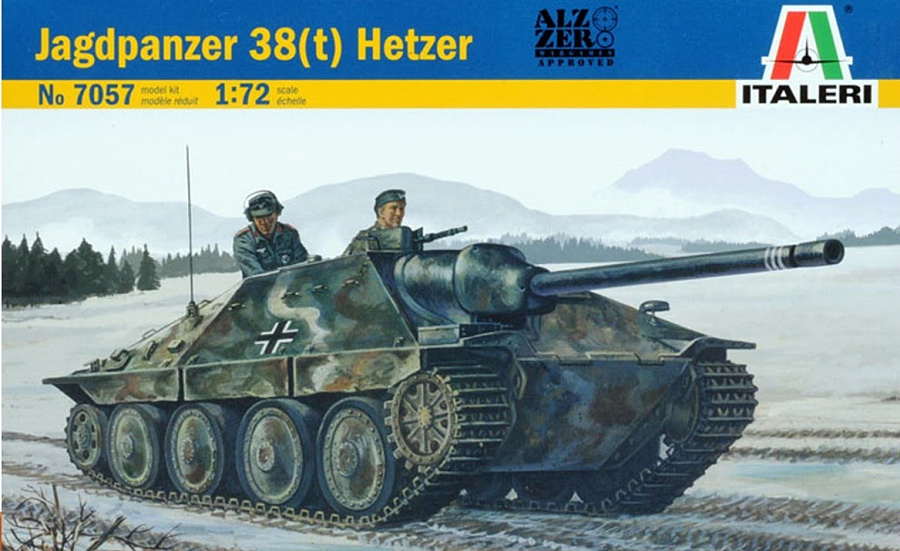 7057ИТ Танк Hetzer Italeri