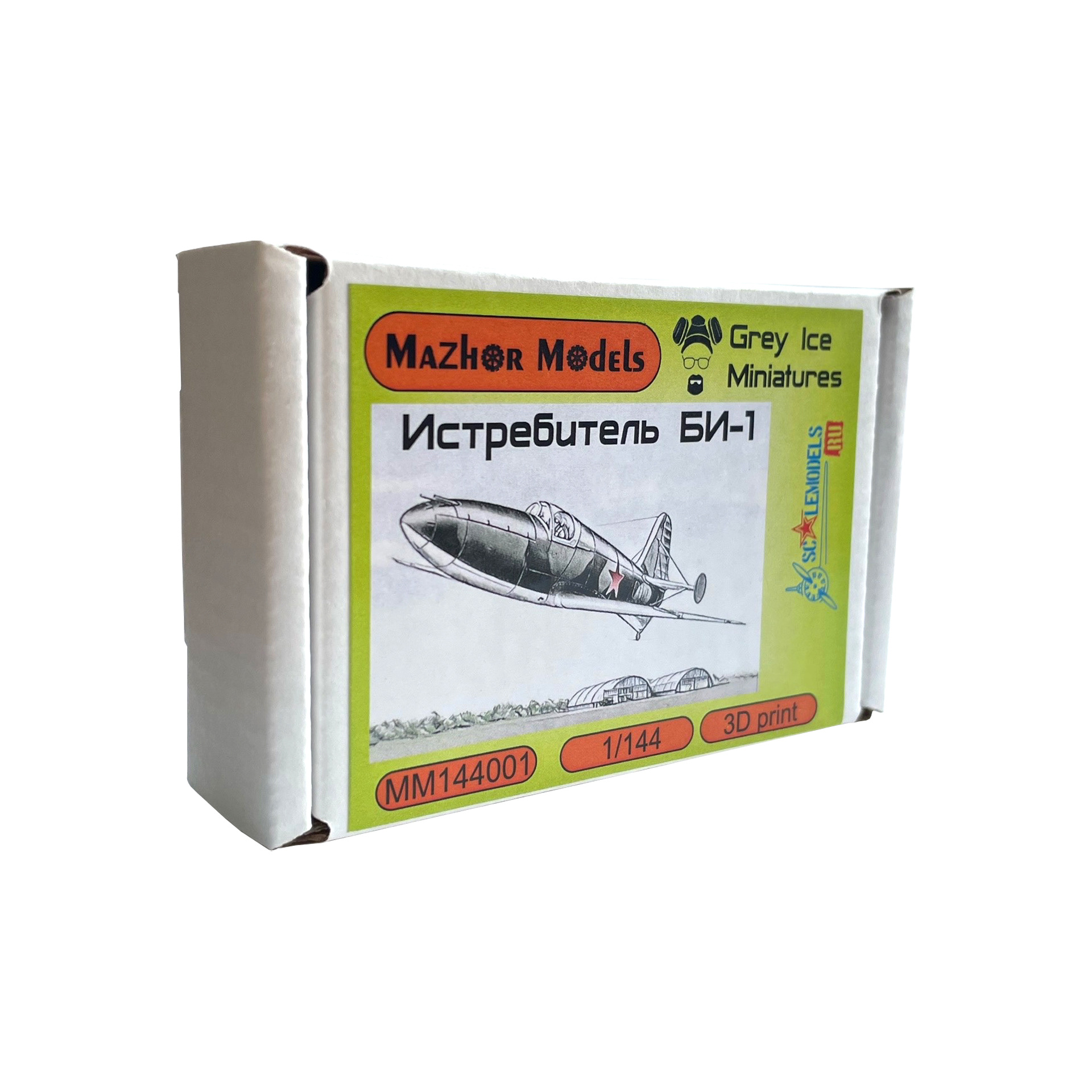 ММ144001 Ракетный самолет БИ-1 1\144 Мастерская Мажор Моделс