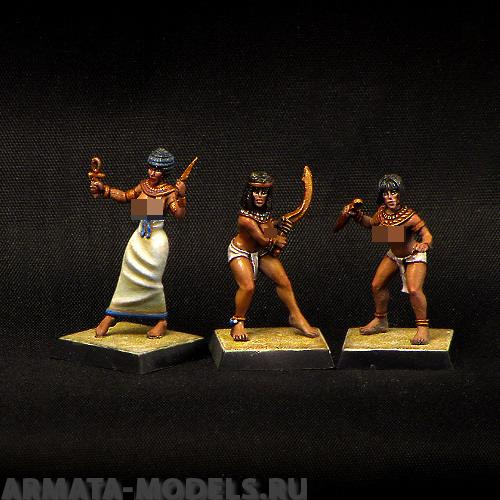 egypt03 armed egyptian girls( 3 models) BROTHER VINNI's