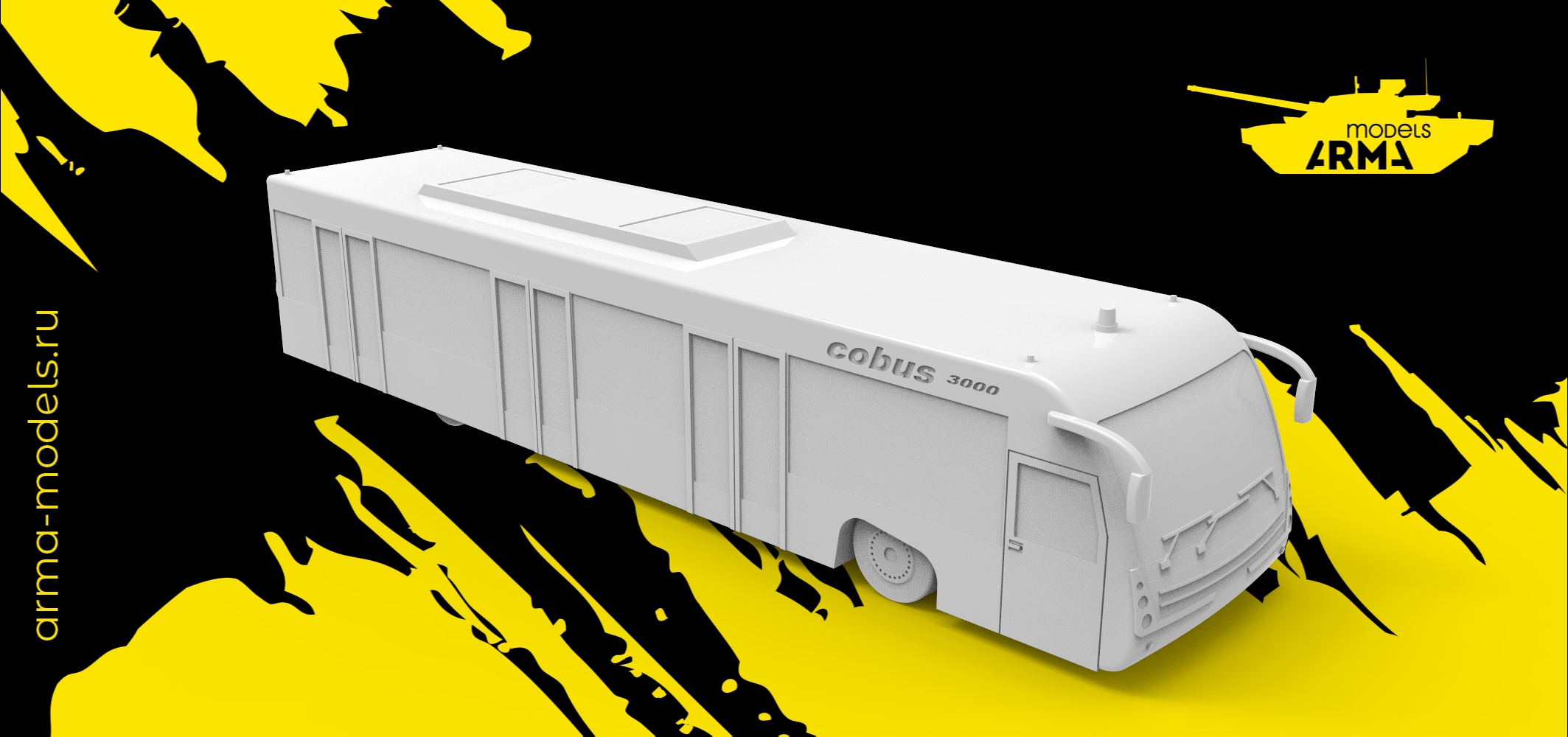 AM14418 Модель автобуса COBUS 3000